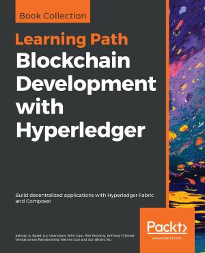 Book cover of Blockchain Development with Hyperledger
