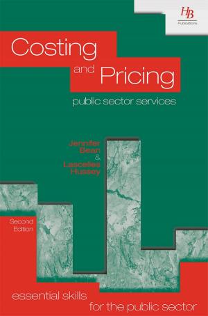 Book cover of Costing and Pricing Public Sector Services