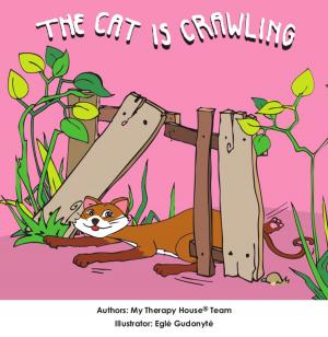 Book cover of The Cat is Crawling