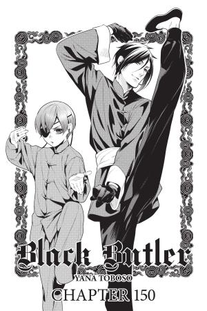 Cover of Black Butler, Chapter 150