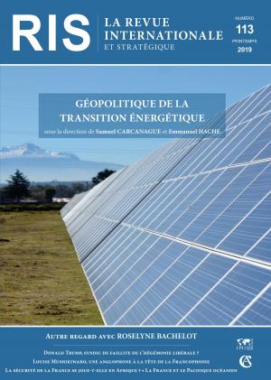 Book cover of Géopolitique de la transition énergétique
