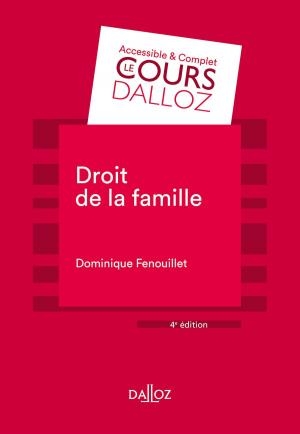 Cover of the book Droit de la famille - 4e éd. by Henri Capitant, François Terré, Yves Lequette, Chénedé