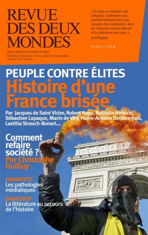 Book cover of Revue des Deux Mondes avril 2019