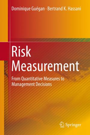 Cover of the book Risk Measurement by David González-Sánchez, Onésimo Hernández-Lerma
