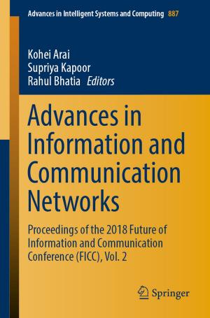 Cover of the book Advances in Information and Communication Networks by R. Venkata Rao