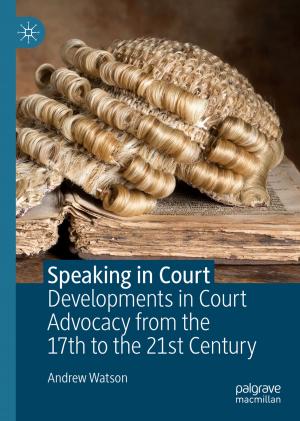 Cover of the book Speaking in Court by Stefan aus der Wiesche, Christian Helcig