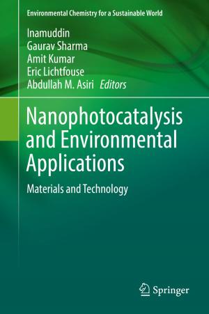 Cover of the book Nanophotocatalysis and Environmental Applications by Jorge Cardoso, Ricardo Lopes, Geert Poels