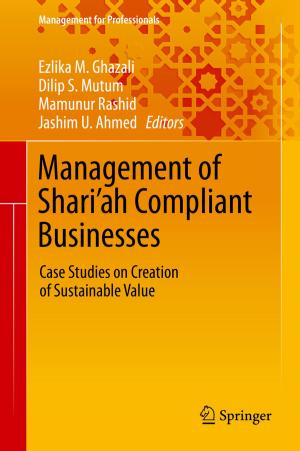 Cover of the book Management of Shari’ah Compliant Businesses by Nihat Özkaya, Dawn Leger, David Goldsheyder, Margareta Nordin