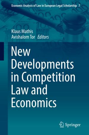 Cover of the book New Developments in Competition Law and Economics by Kieran Jordan, Dara Leong, Avelino Álvarez Ordóñez