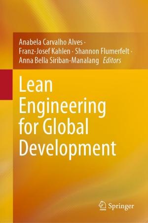 Cover of the book Lean Engineering for Global Development by Kamran Souri, Kofi A.A. Makinwa