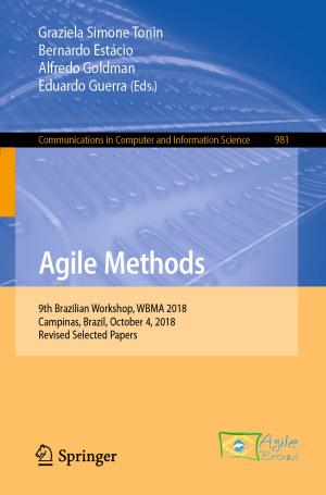 Cover of the book Agile Methods by Alberto Fernández, Salvador García, Mikel Galar, Ronaldo C. Prati, Bartosz Krawczyk, Francisco Herrera