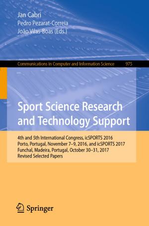 Cover of the book Sport Science Research and Technology Support by S. Bulent Biner