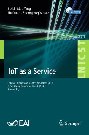 Cover of the book IoT as a Service by Cecilia Rossignoli, Francesca Ricciardi
