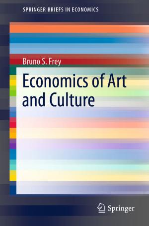 Cover of the book Economics of Art and Culture by Moazam Mahmood