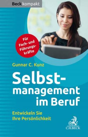 Book cover of Selbstmanagement im Beruf