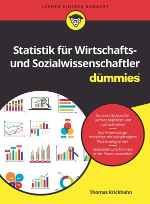 Cover of the book Statistik für Wirtschafts- und Sozialwissenschaftler für Dummies by Consumer Dummies