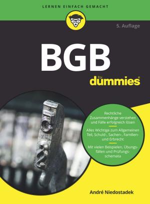 Cover of the book BGB für Dummies by Veechi Curtis