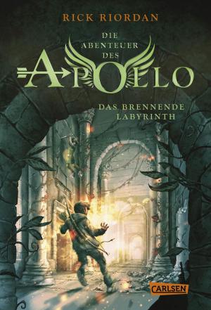 Book cover of Die Abenteuer des Apollo 3: Das brennende Labyrinth
