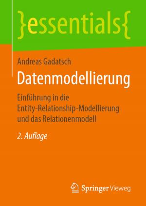 Cover of the book Datenmodellierung by Ekbert Hering