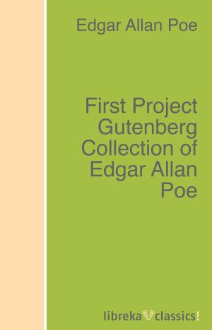 Cover of First Project Gutenberg Collection of Edgar Allan Poe