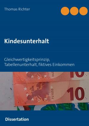 Cover of the book Kindesunterhalt by Vera Becker