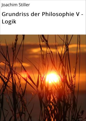 Book cover of Grundriss der Philosophie V - Logik