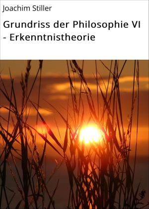 Book cover of Grundriss der Philosophie VI - Erkenntnistheorie
