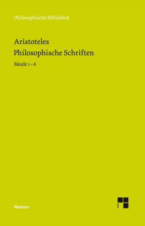 Book cover of Philosophische Schriften