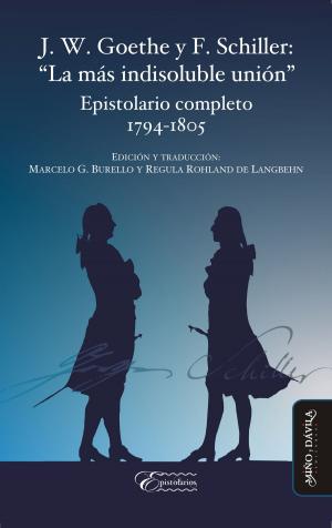 Book cover of J. W. Goethe y F. Schiller: "La más indisoluble unión"