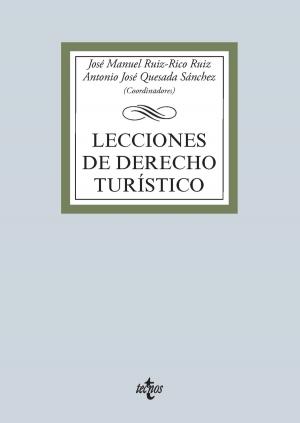Cover of the book Lecciones de Derecho Turístico by Antonio Martín Valverde, Fermín Rodríguez-Sañudo Gutiérrez, Joaquín García Murcia