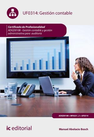 Cover of the book Gestión contable. ADGD0108 by Ismael Gálvez Clavijo