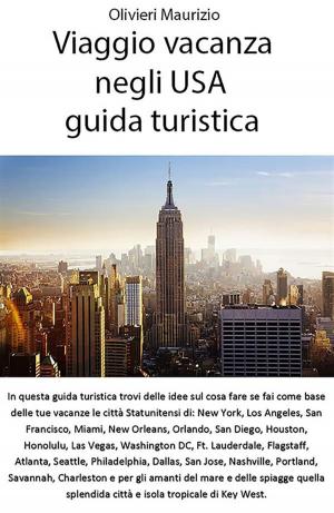 Book cover of Viaggio vacanza negli USA - guida turistica