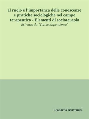 Book cover of Il ruolo e l’importanza delle conoscenze e pratiche sociologiche nel campo terapeutico - Elementi di socioterapia