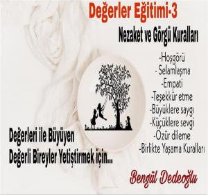 Cover of the book 3.Çoklu Zeka Eğitimi (Değerlerimiz) by Bengül Dedeoğlu