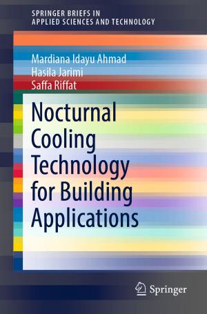 Cover of the book Nocturnal Cooling Technology for Building Applications by Shoko Konishi, Emi Tamaki, Jun Yoshinaga