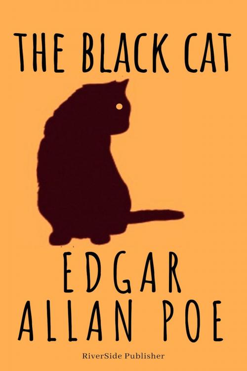 Cover of the book The Black Cat by Edgar Allan Poe, RiverSide Publisher