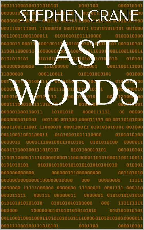 Cover of the book Last Words by Stephen Crane, Sabine