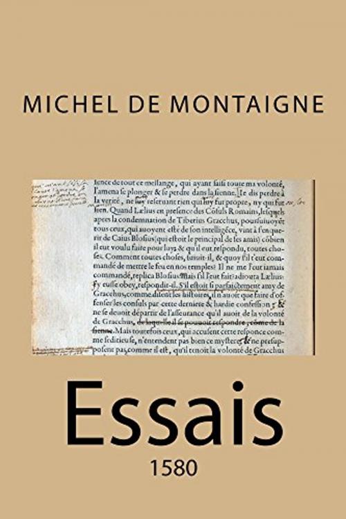 Cover of the book Essais by Michel de Montaigne, Kobo Editions