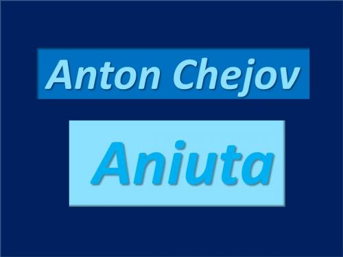 Cover of the book Aniuta by Antón Pavlovich Chejov, Sergio Adrián Martin