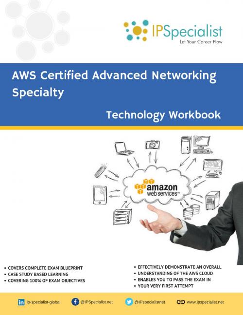 Cover of the book AWS Certified Advanced Networking Specialty by IP Specialist, IP Specialist