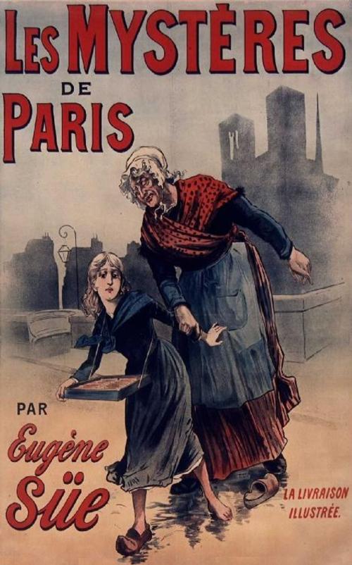 Cover of the book Les mystères de Paris by Eugène Sue, C. Gosselin (Paris) 1842-1843
