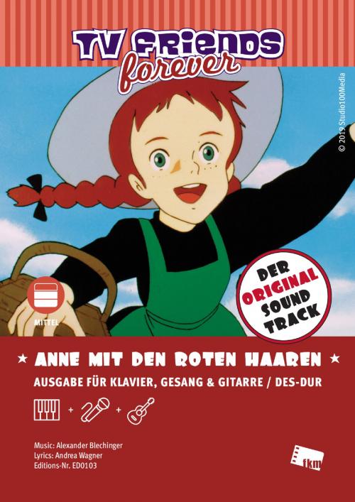 Cover of the book Anne mit den roten Haaren by Alexander Blechinger, Andrea Wagner, Soundnotation GmbH