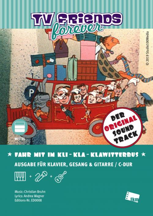 Cover of the book Fahr mit im Kli-Kla-Klawitterbus by Andrea Wagner, Christian Bruhn, Soundnotation GmbH