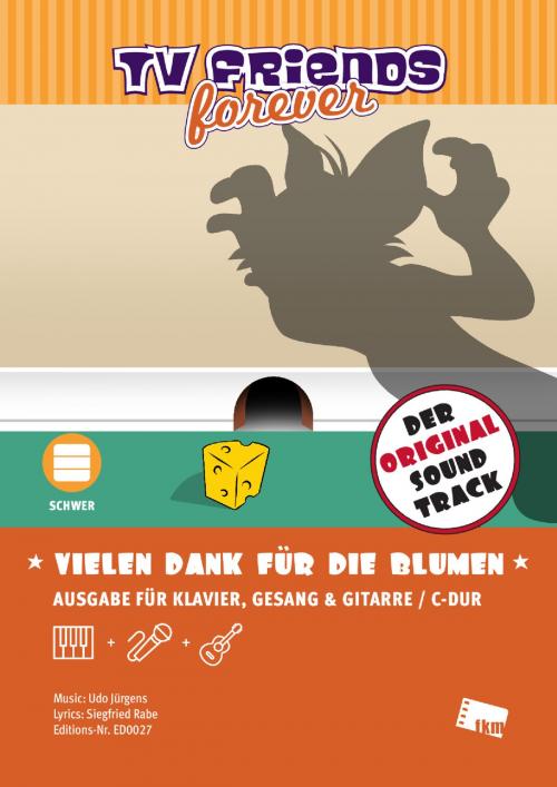 Cover of the book Vielen Dank für die Blumen by Udo Jürgens, Siegfried Rabe, Soundnotation GmbH