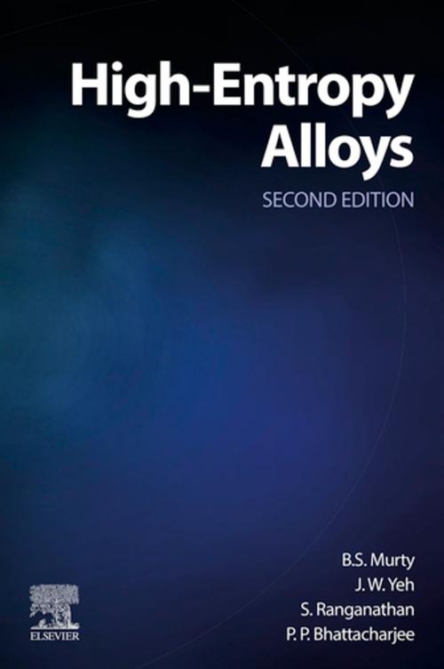 Cover of the book High-Entropy Alloys by B.S. Murty, Ph.D., Jien-Wei Yeh, Ph.D., S. Ranganathan, Ph.D., P. P. Bhattacharjee, Elsevier Science