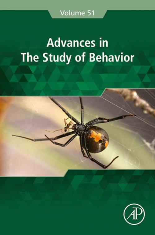Cover of the book Advances in the Study of Behavior by , Elsevier Science