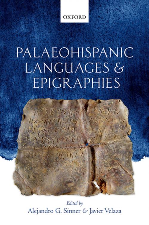 Cover of the book Palaeohispanic Languages and Epigraphies by , OUP Oxford