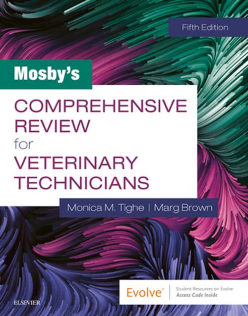 Cover of the book Mosby's Comprehensive Review for Veterinary Technicians E-Book by , Elsevier Health Sciences