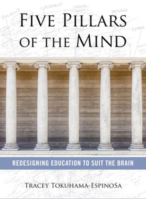 Cover of the book Five Pillars of the Mind: Redesigning Education to Suit the Brain by Tracey Tokuhama-Espinosa, W. W. Norton & Company