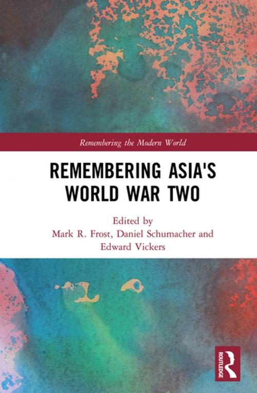 Cover of the book Remembering Asia's World War Two by , Taylor and Francis